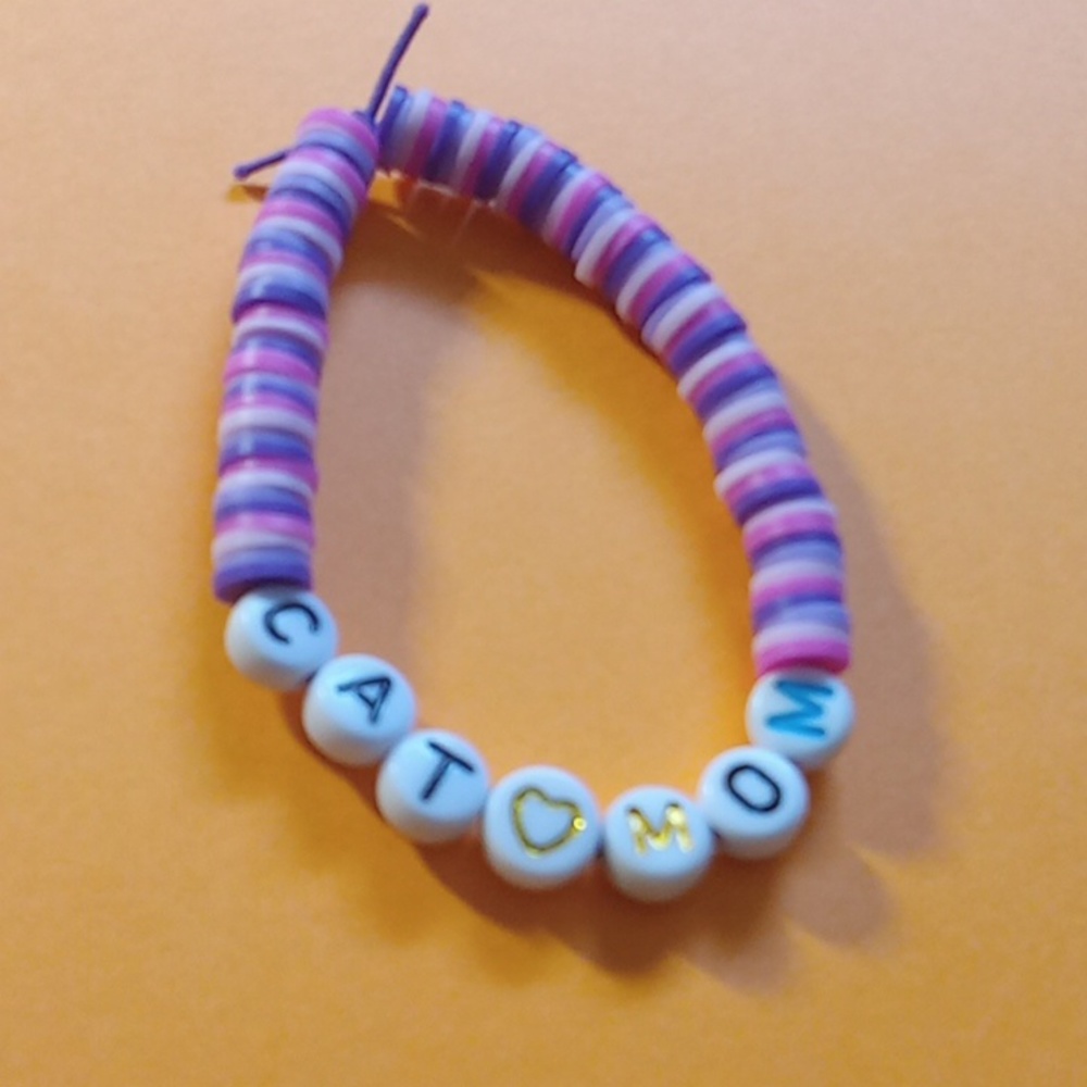 Cat mom bracelet